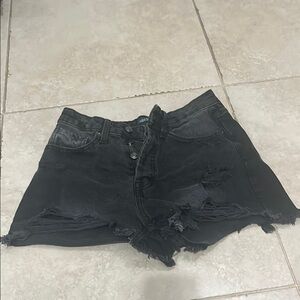 Target Women's Black Jean Shorts